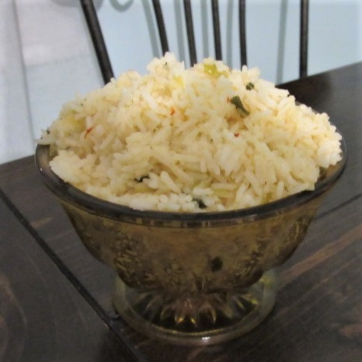 Jasmine Rice With Caramelized Green Onions_image